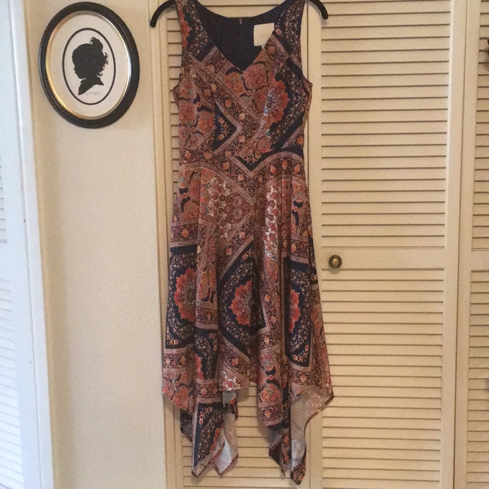 LN Modcloth Hankie Hem Dress , XS